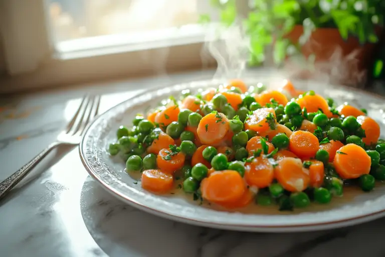 peas and carrots recipe