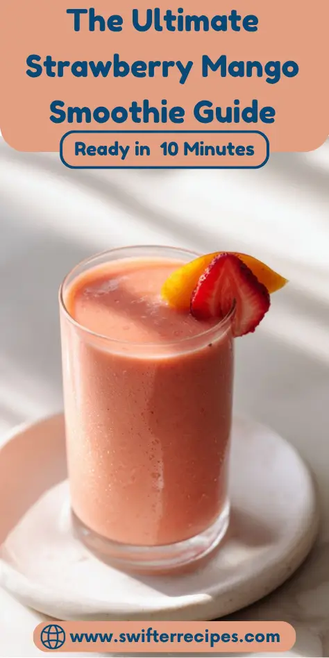 Ultimate Strawberry Mango Smoothie Ready in 10 Minutes