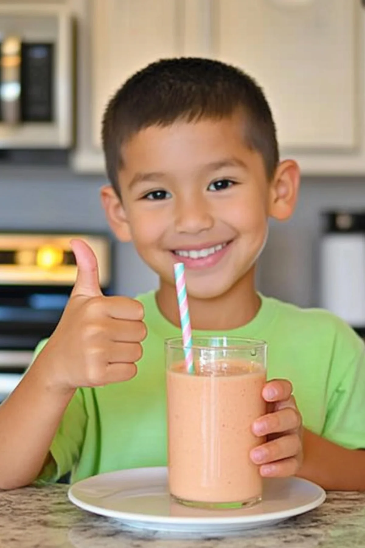 Healthy Kid-Approved Strawberry Mango Smoothie | Allergy-Friendly