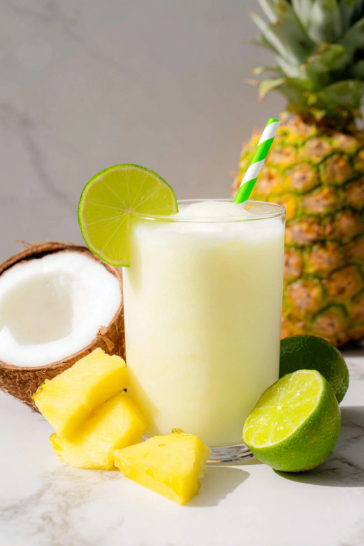 Refreshing Coconut and Pineapple Mocktail Recipe
