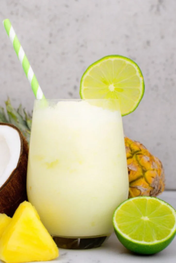Easy Tropical Coconut and Pineapple Mocktail Recipe