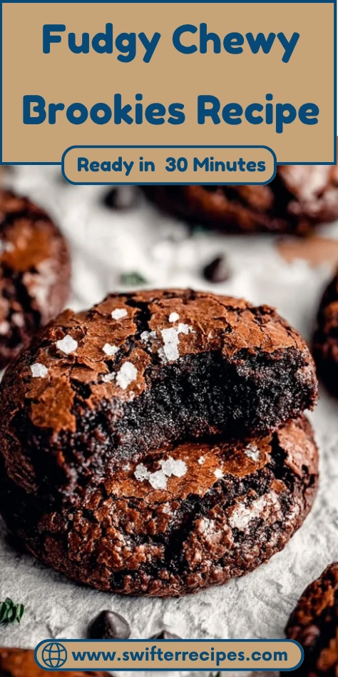 Fudgy Chewy Brookies Ready in 30 Minutes – Christmas Recipe