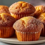 Pumpkin Spice Muffin Tops with Cinnamon Sugar Topping