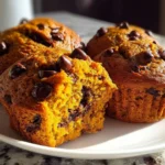 Delicious Pumpkin Chocolate Chip Muffins Recipe – Soft, Moist, and Perfect for Fall