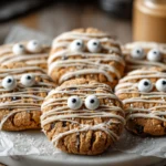 Spooky Mummy Peanut Butter Cookies – Fun Halloween Treats