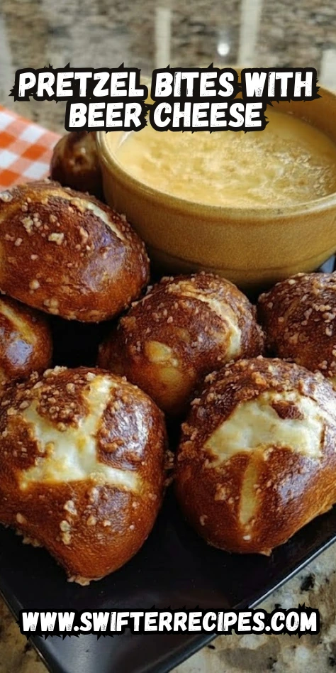 Soft Pretzel Bites with Beer Cheese Dip – Homemade and Delicious