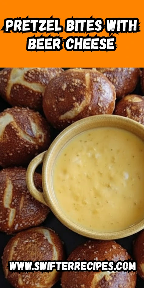 Soft Pretzel Bites with Beer Cheese – Warm, Homemade SnackSoft Pretzel Bites with Beer Cheese – Warm, Homemade Snack