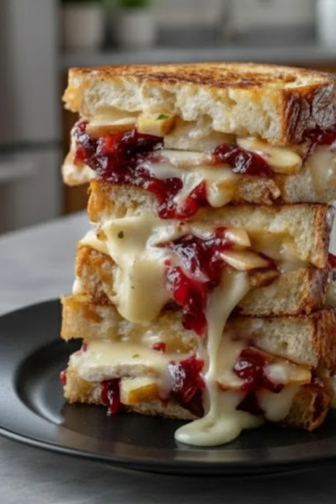 Apple Cranberry Grilled Cheese Sandwich: A Sweet & Savory Delight