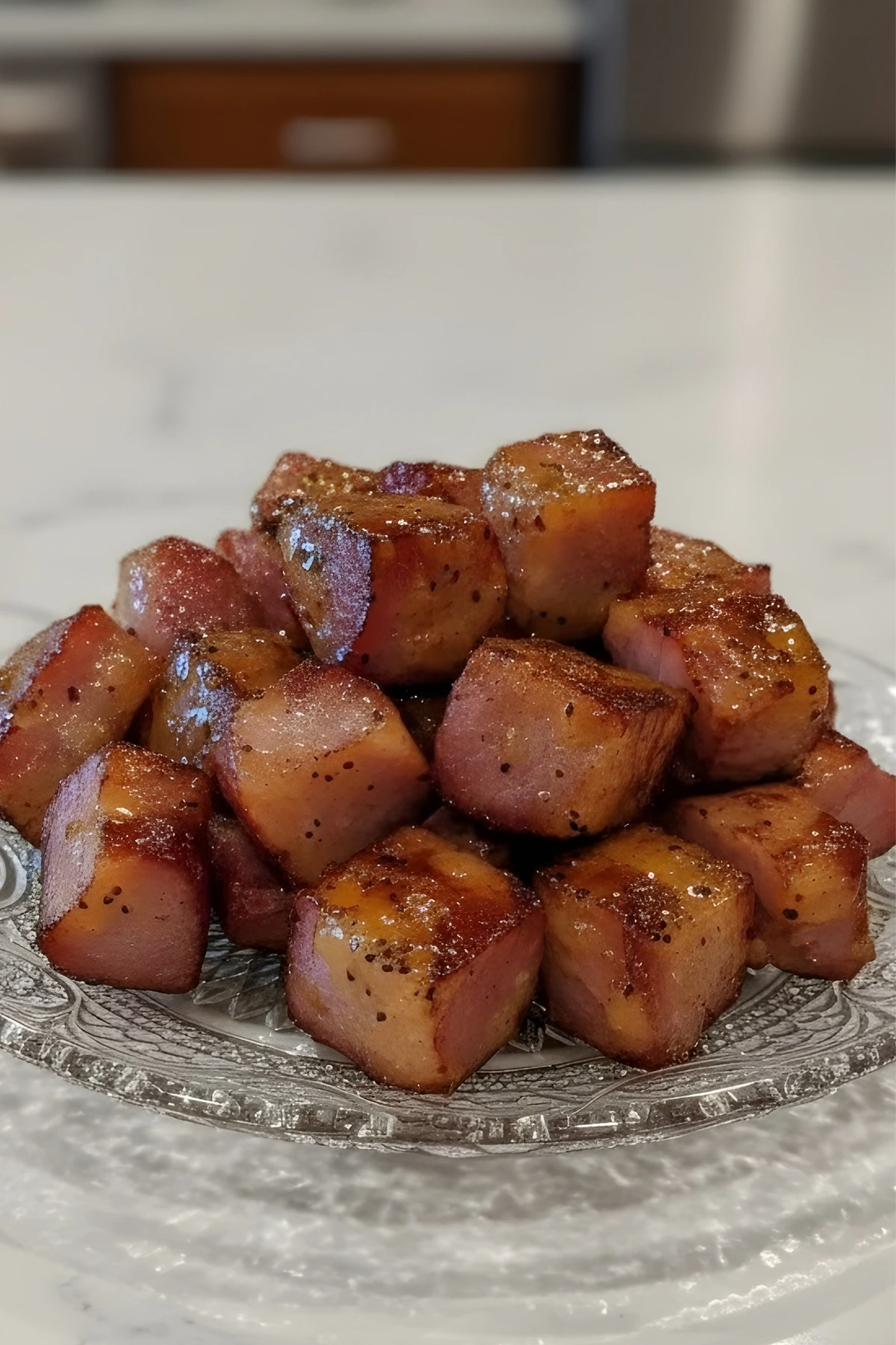 Golden Honey Mustard Ham Bites - Sweet and Savory Snack