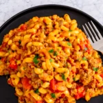 American Chop Suey with Ground Beef and Elbow Macaroni