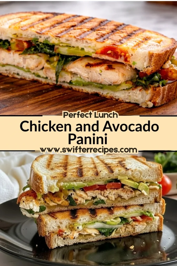 Perfect Chicken and Avocado Panini for a Delicious Lunch