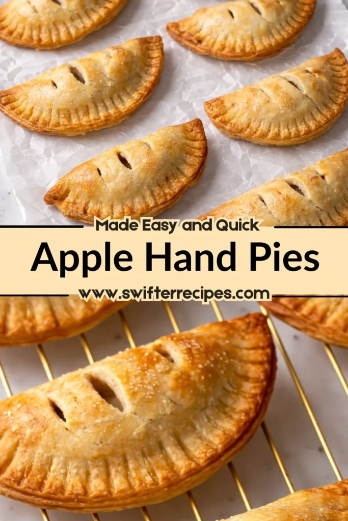 Quick and Easy Apple Hand Pies Freshly Baked