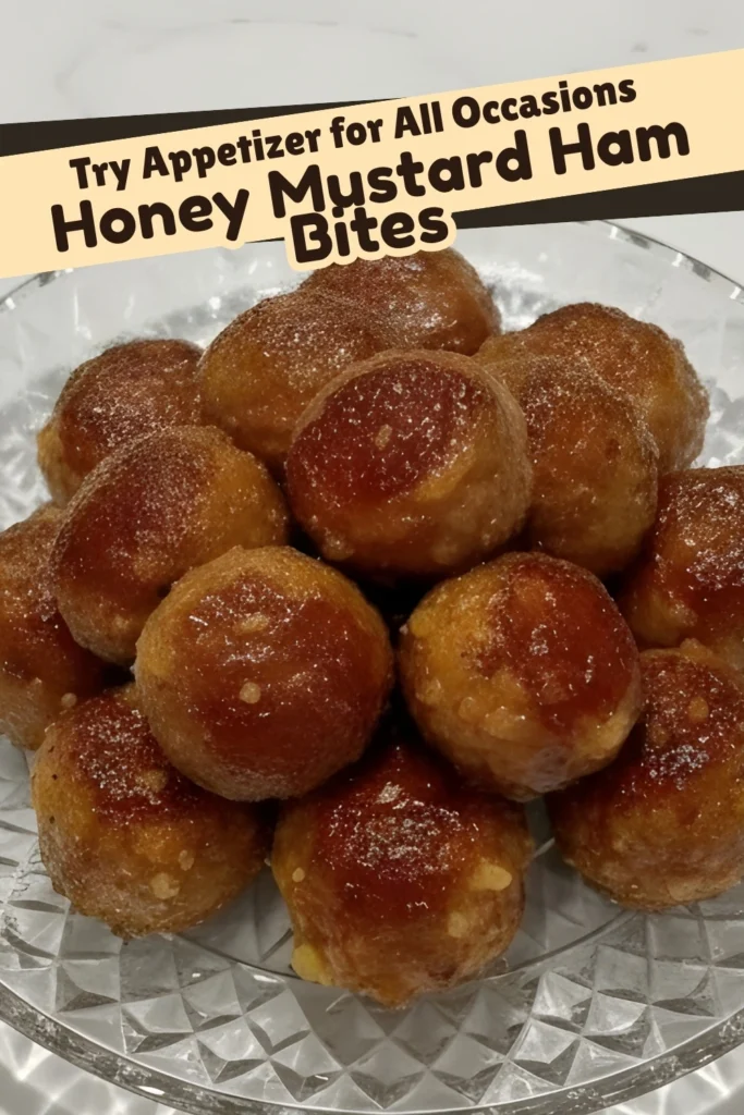 Sweet and Savory Honey Mustard Ham Bites - Perfect Party Appetizer