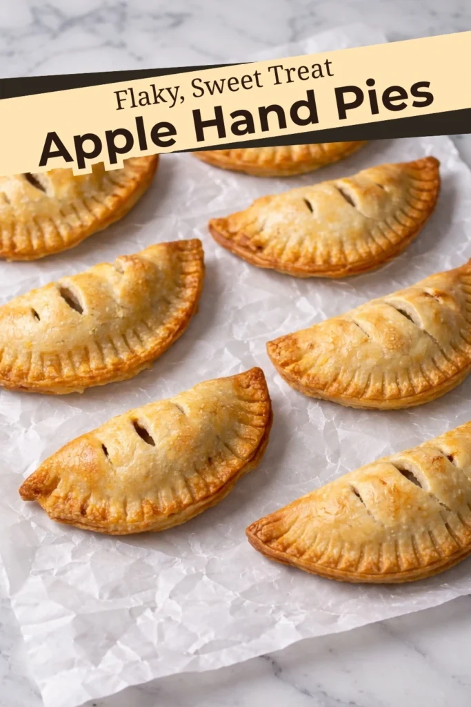 Flaky Apple Hand Pies Fresh from the Oven