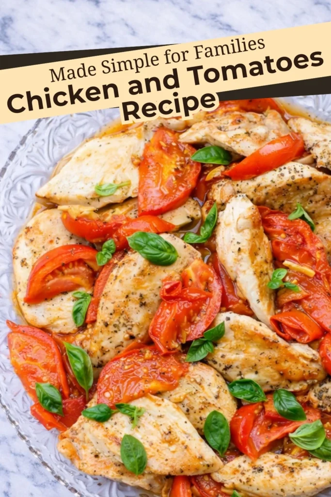 Chicken and Tomatoes Recipe Made Simple for Families