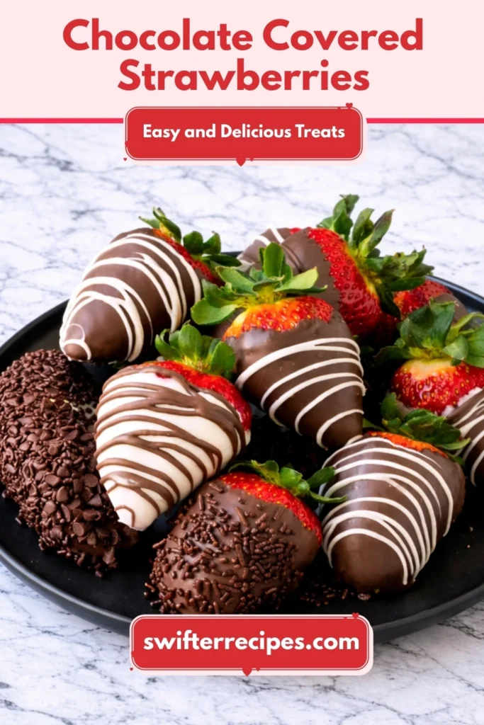 Chocolate Covered Strawberries Easy Dessert Recipe
