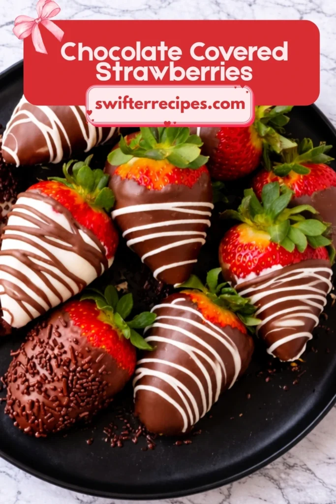 Chocolate Covered Strawberries Easy Dessert Recipe