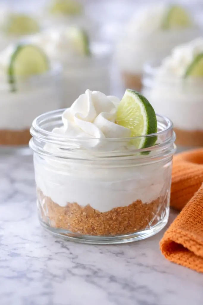Mini No-Bake Key Lime Pie Jar – Creamy Easy Dessert